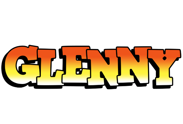 Glenny sunset logo