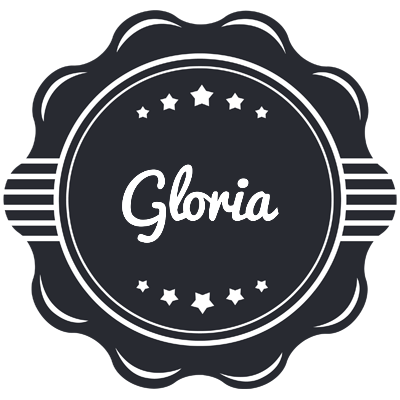 Gloria badge logo