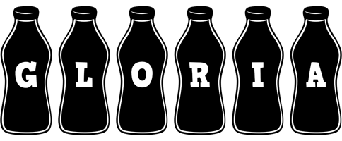 Gloria bottle logo