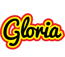 Gloria flaming logo