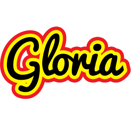Gloria flaming logo