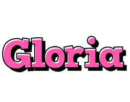 Gloria girlish logo