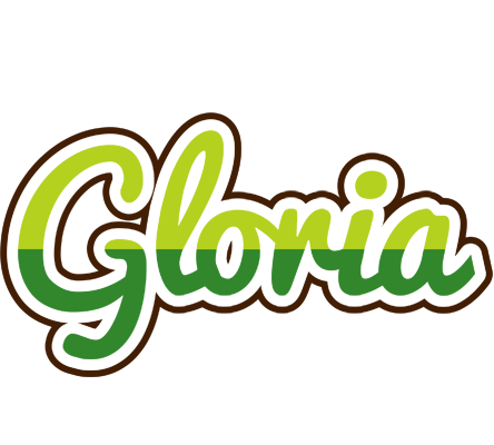 Gloria golfing logo