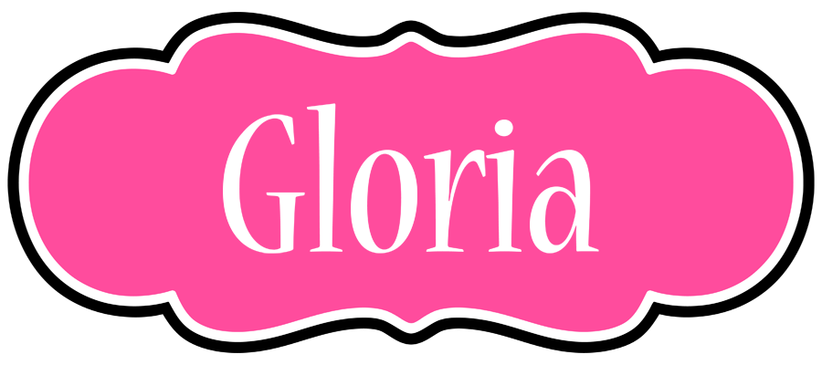 Gloria invitation logo
