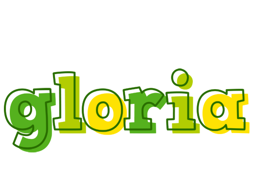 Gloria juice logo