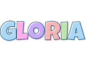 Gloria pastel logo
