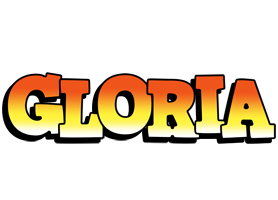 Gloria sunset logo