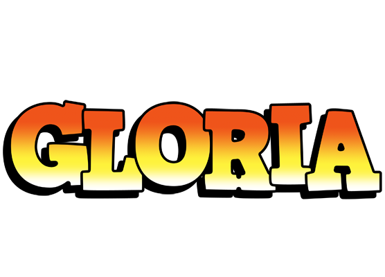 Gloria sunset logo