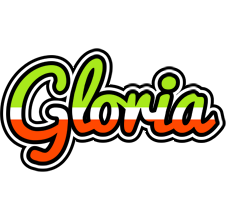 Gloria superfun logo