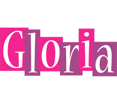 Gloria whine logo