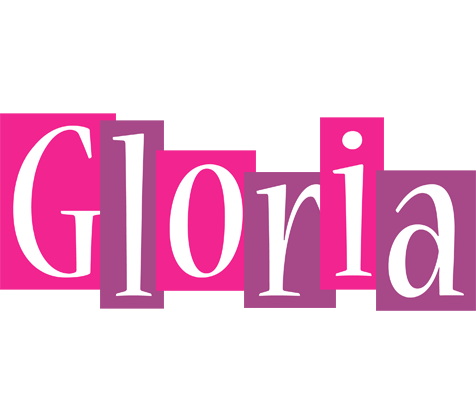 Gloria whine logo