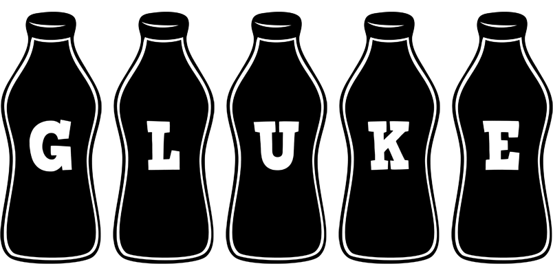 Gluke bottle logo