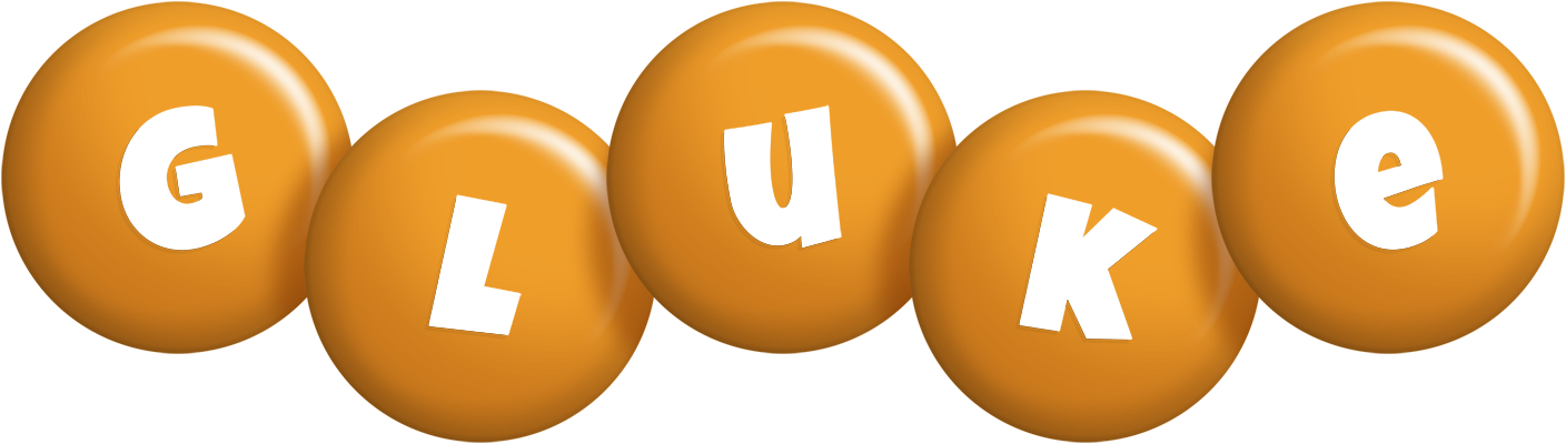 Gluke candy-orange logo