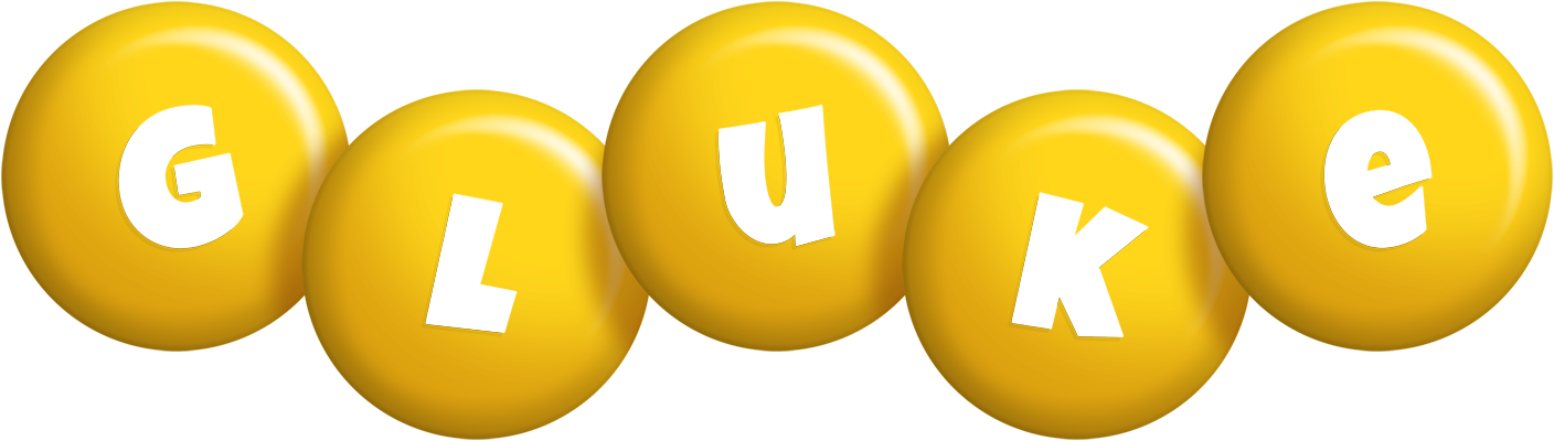 Gluke candy-yellow logo