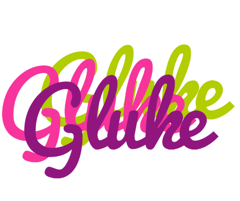 Gluke flowers logo