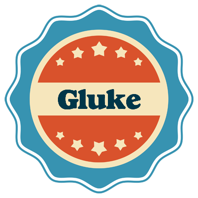Gluke labels logo