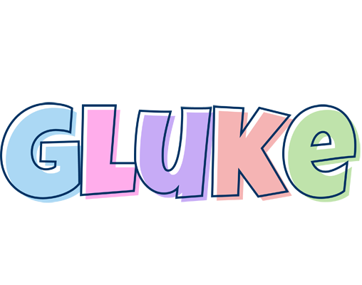 Gluke pastel logo