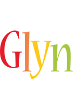 Glyn birthday logo