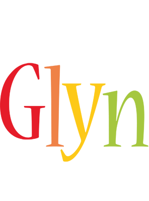Glyn birthday logo