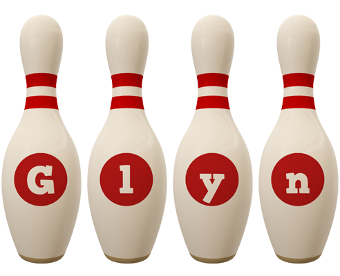 Glyn bowling-pin logo