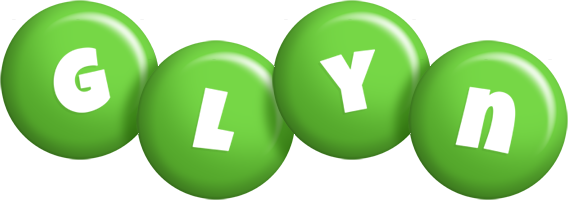 Glyn candy-green logo