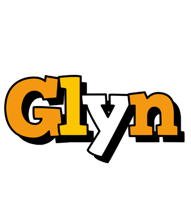 Glyn cartoon logo