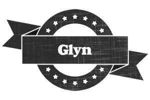 Glyn grunge logo