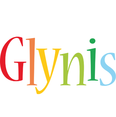 Glynis birthday logo