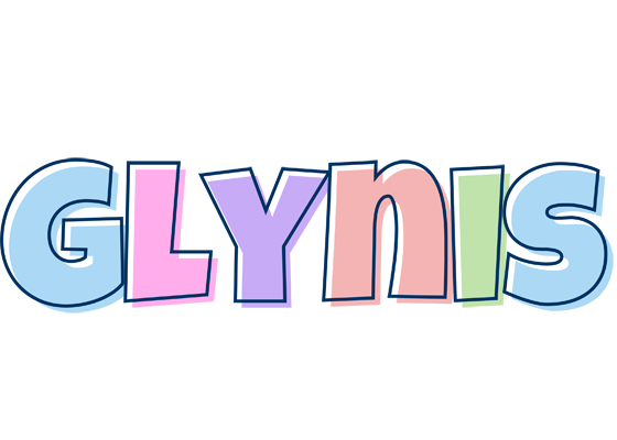 Glynis pastel logo