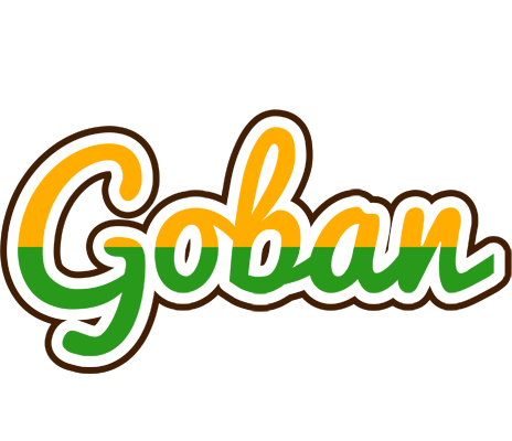 Goban banana logo