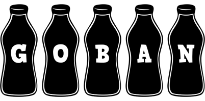 Goban bottle logo