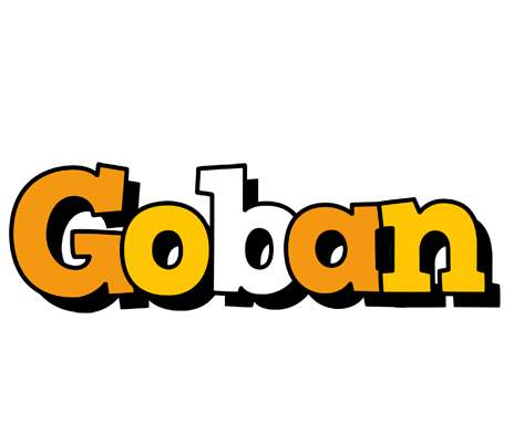 Goban cartoon logo