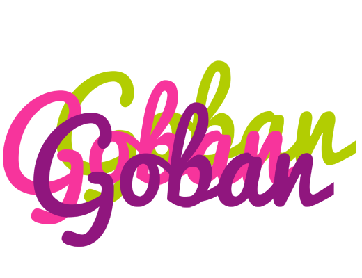 Goban flowers logo
