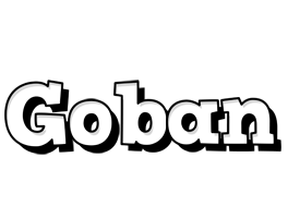 Goban snowing logo