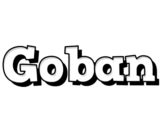 Goban snowing logo