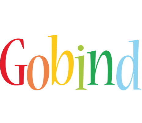 Gobind birthday logo