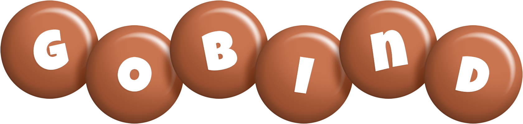 Gobind candy-brown logo