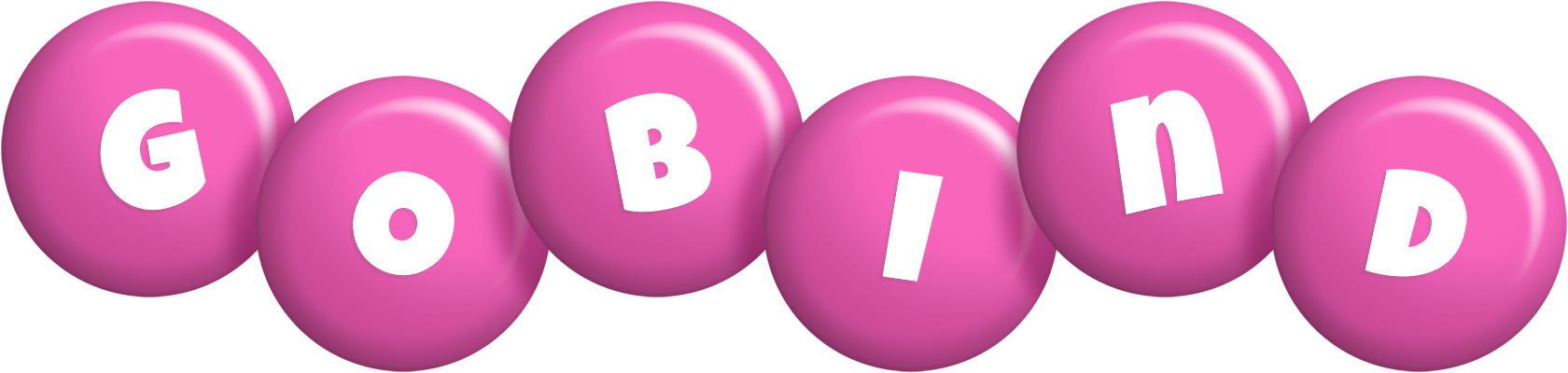 Gobind candy-pink logo