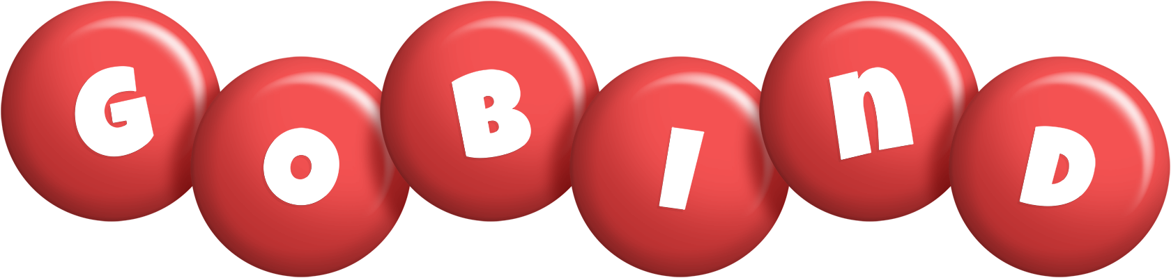 Gobind candy-red logo