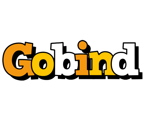 Gobind cartoon logo