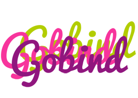 Gobind flowers logo