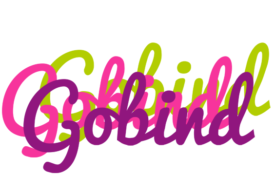 Gobind flowers logo