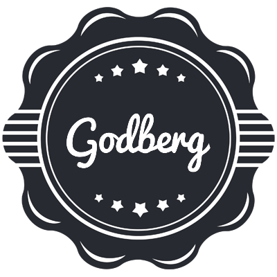 Godberg badge logo
