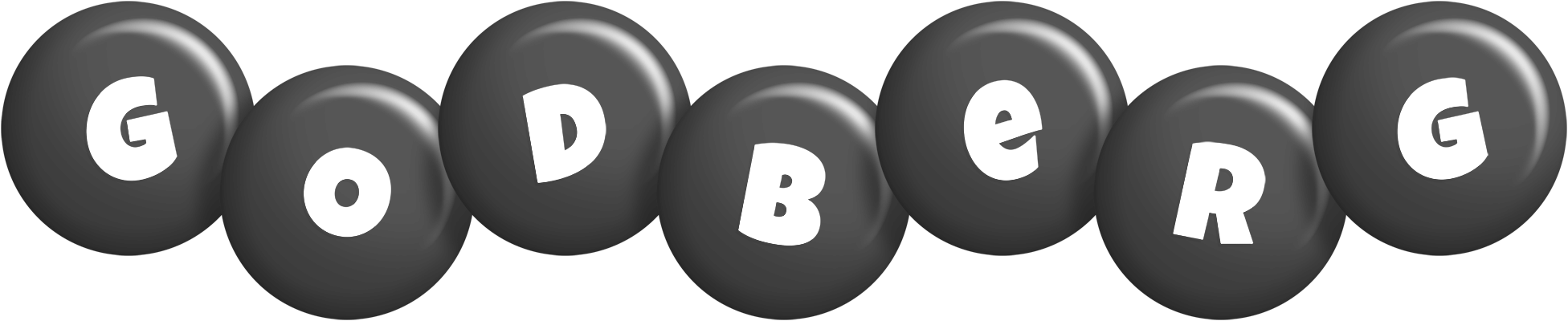 Godberg candy-black logo