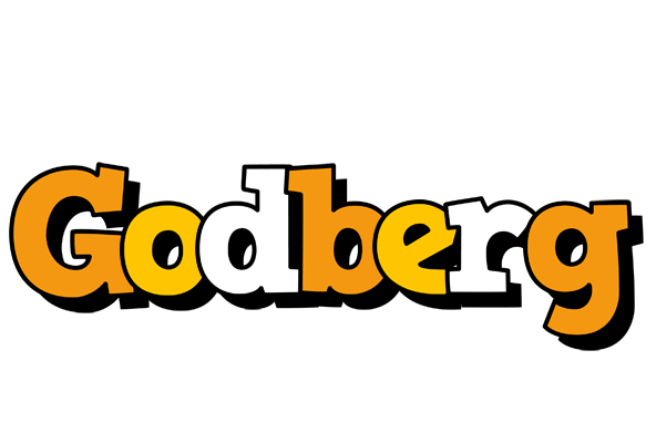 Godberg cartoon logo