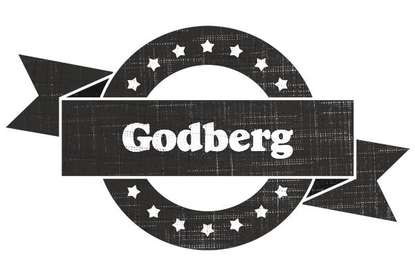 Godberg grunge logo
