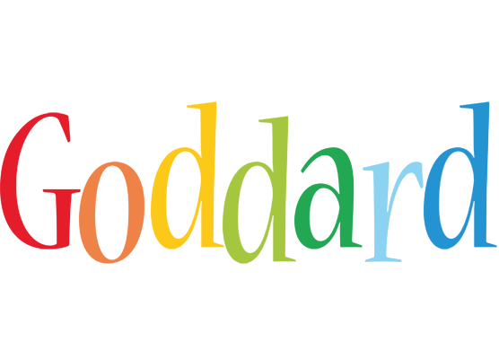 Goddard birthday logo