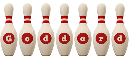 Goddard bowling-pin logo