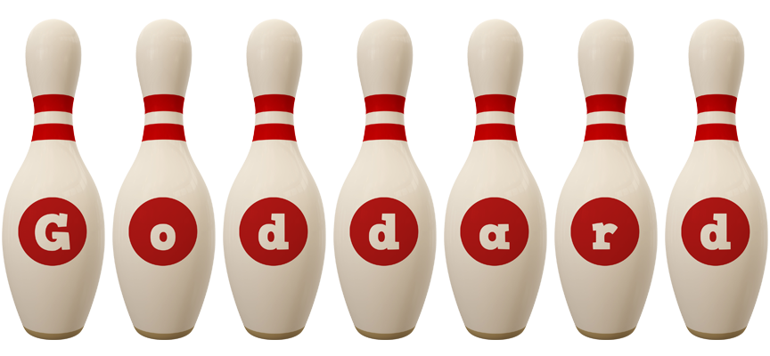Goddard bowling-pin logo
