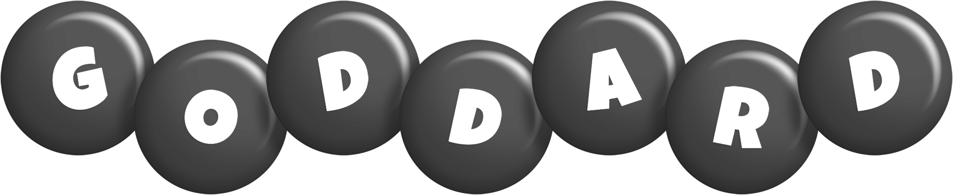Goddard candy-black logo
